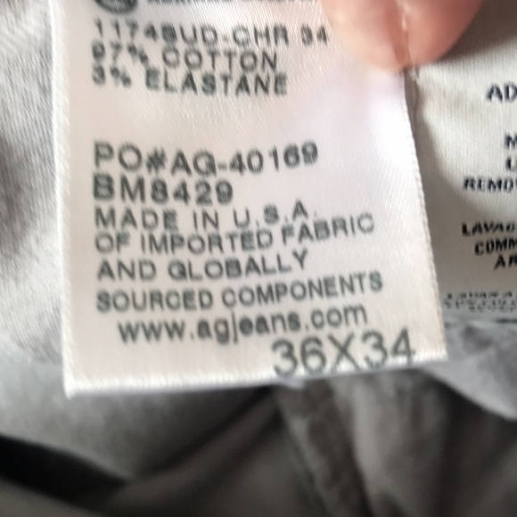 AG brushed cotton pants - Picture 9 of 12